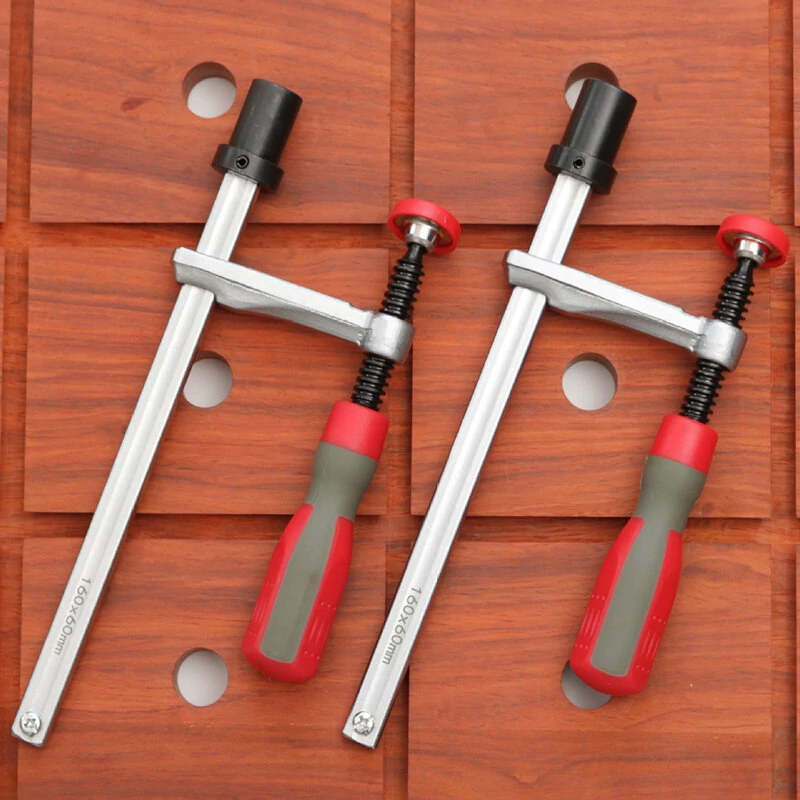 (image for) 19mm/20mm MFT Table Workbench Bench Dog Hold Down Clamps for Carpentry & Cabinetry