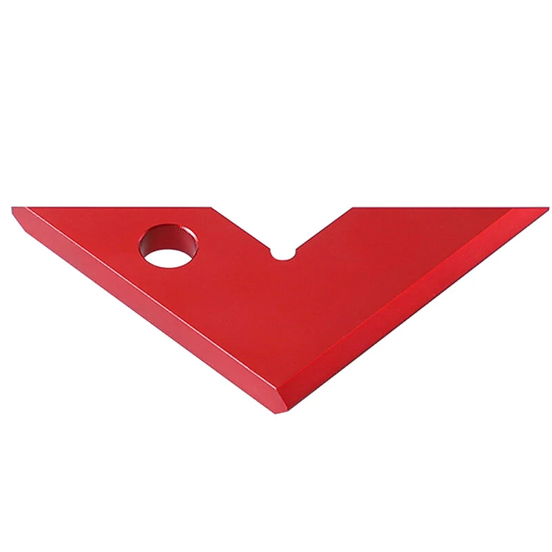 (image for) 45/90 Degree Square Multifunctional Carpenter's Angle Measurement Tool High Precision Woodworking Tool Ideal for Precision Sawing Blade Installation