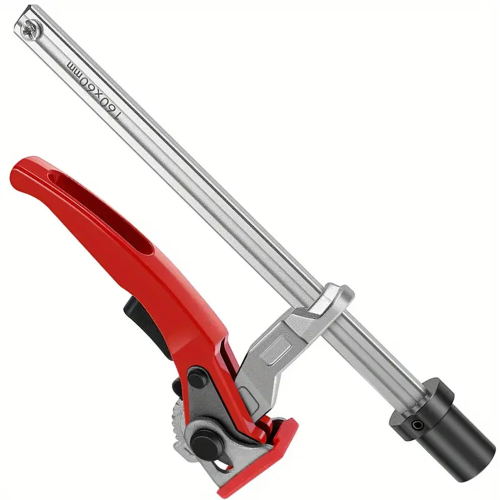 (image for) ENJOYWOOD 16mm/19mm/20mm/28mm MFT Table Workbench Quick Ratchet Bench Dog Hold Down Clamp Clip for 16mm/19mm/20mm/28mm Dog Holes
