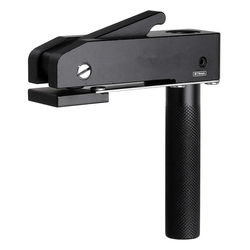 (image for) ENJOYWOOD Aluminum Alloy Woodworking MFT Table Hold Down Clamp Woodworking Desktop Presser Dare for Quick Manual Pressing Plate Woodworking Machinery Accessories DIY Clamps