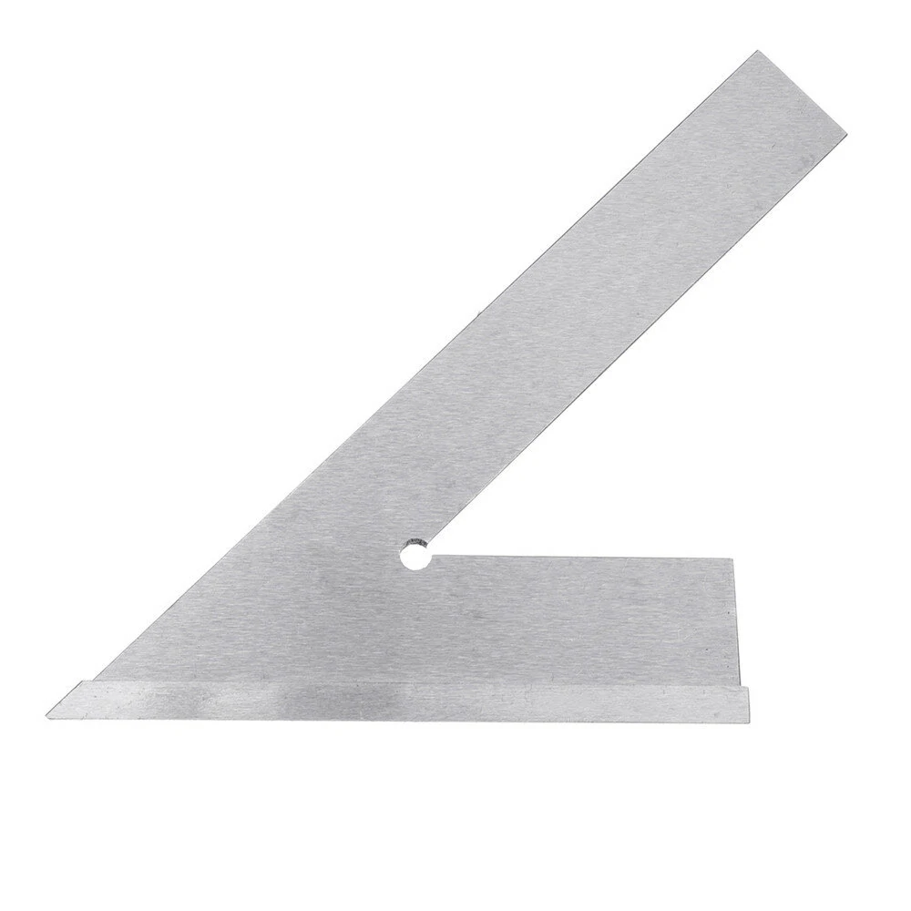 (image for) ENJOYWOOD Stainless Steel 45 Degree Miter Angle Corner Ruler Wide Base Gauge Woodworking Measuring Tools