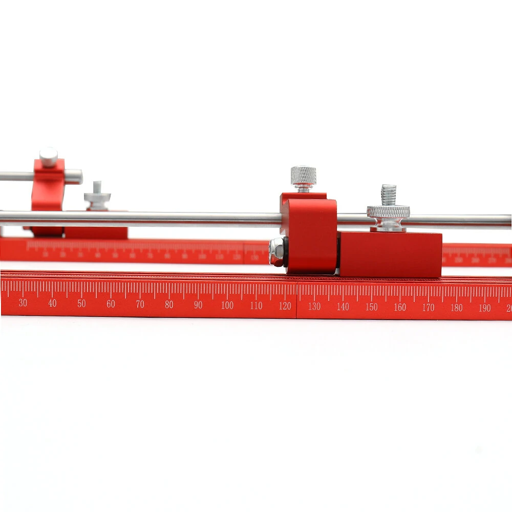 (image for) ENJOYWOOD Upgraded Aluminum Alloy Parallel Guide System for Repeatable Cuts for Track Saw Rail Fit for Makita and Festool Woodworking Tools Hook Upgrade