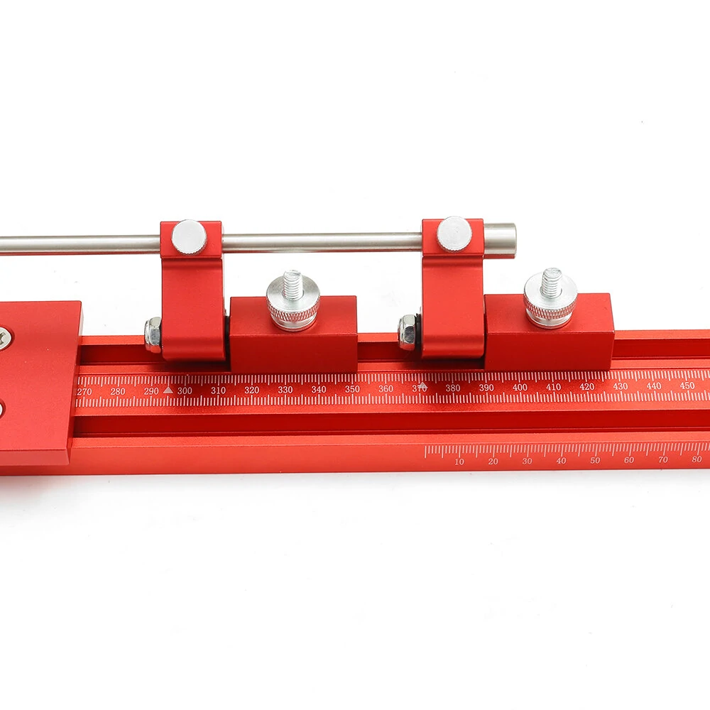 (image for) ENJOYWOOD Upgraded Aluminum Alloy Parallel Guide System for Repeatable Cuts for Track Saw Rail Fit for Makita and Festool Woodworking Tools Hook Upgrade
