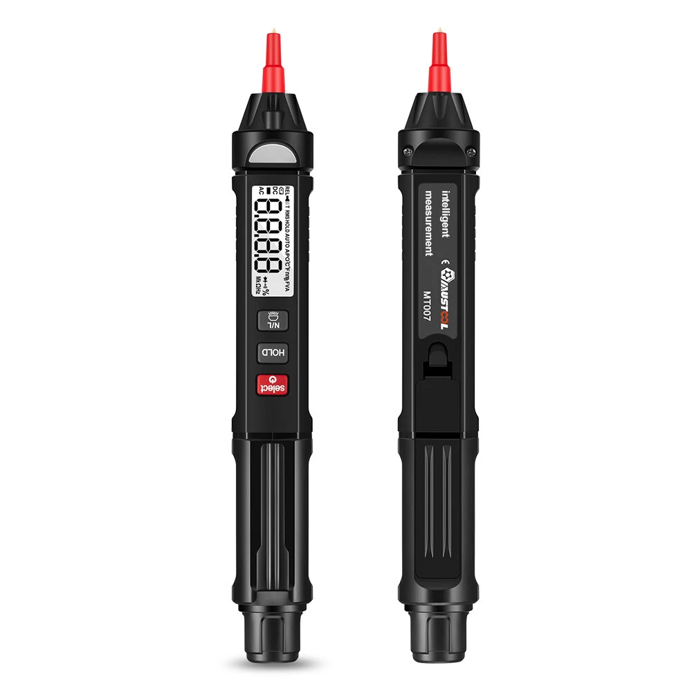 (image for) MUSTOOL MT007/MT007 Pro/MT007 Pro-EN True RMS Digital Multimeter + Voltage Test Pen +Phase Sequences Meter 3 In 1 Color Screen Voice Broadcast