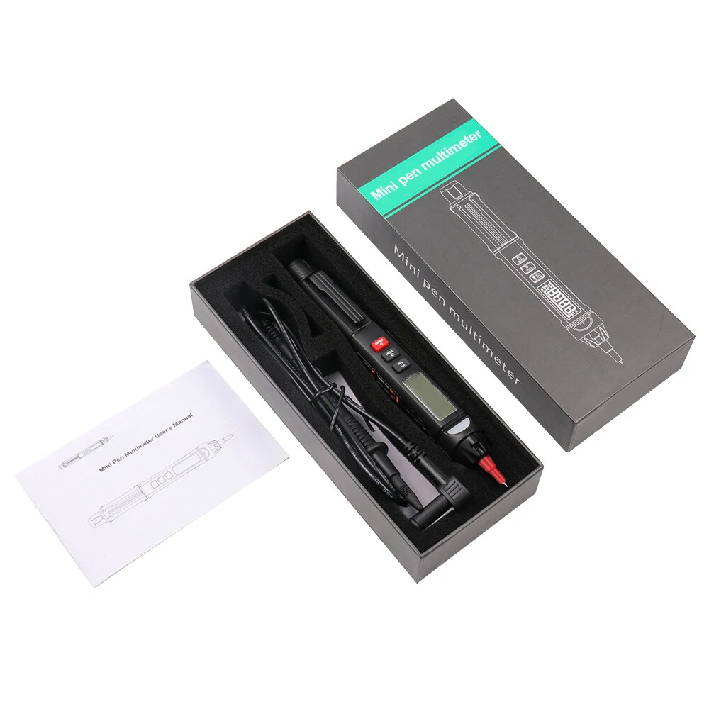 (image for) MUSTOOL MT007/MT007 Pro/MT007 Pro-EN True RMS Digital Multimeter + Voltage Test Pen +Phase Sequences Meter 3 In 1 Color Screen Voice Broadcast