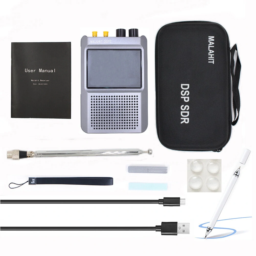 (image for) New Firmware 2.40 Genuine Second Generation Malahit-DSP2 SDR Malachite Receiver Radio 10kHz-380MHz 404MHz-2GHz
