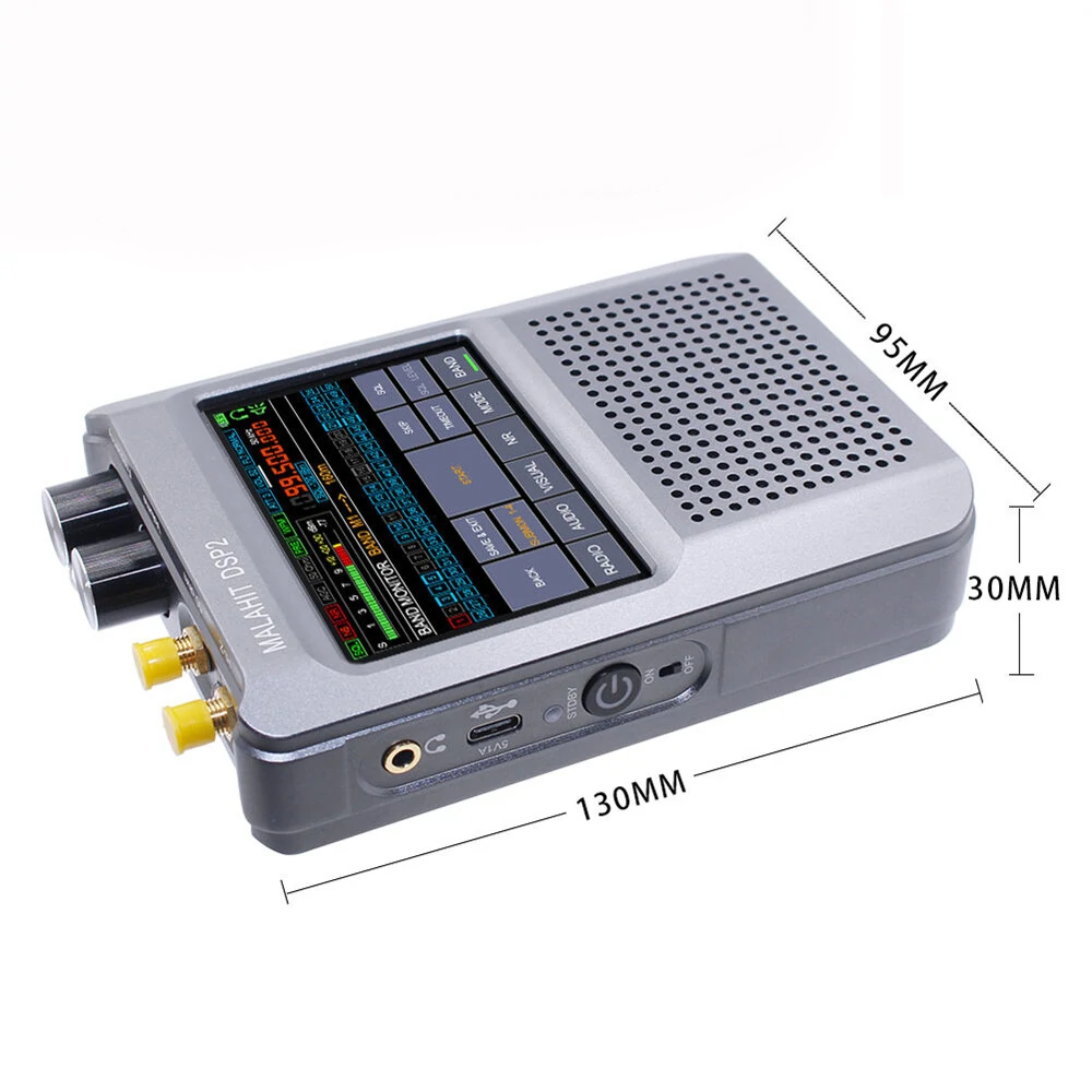 (image for) New Firmware 2.40 Genuine Second Generation Malahit-DSP2 SDR Malachite Receiver Radio 10kHz-380MHz 404MHz-2GHz
