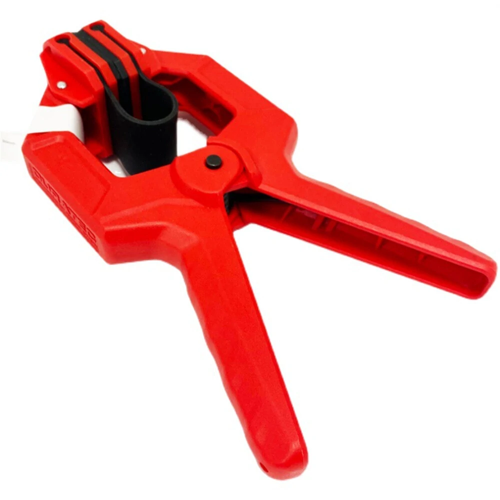 (image for) Single Hand F Clamp High Hardness Engineering Plastic G Style Design 50mm Maximum Opening Ideal for Woodworking and Model Aviation