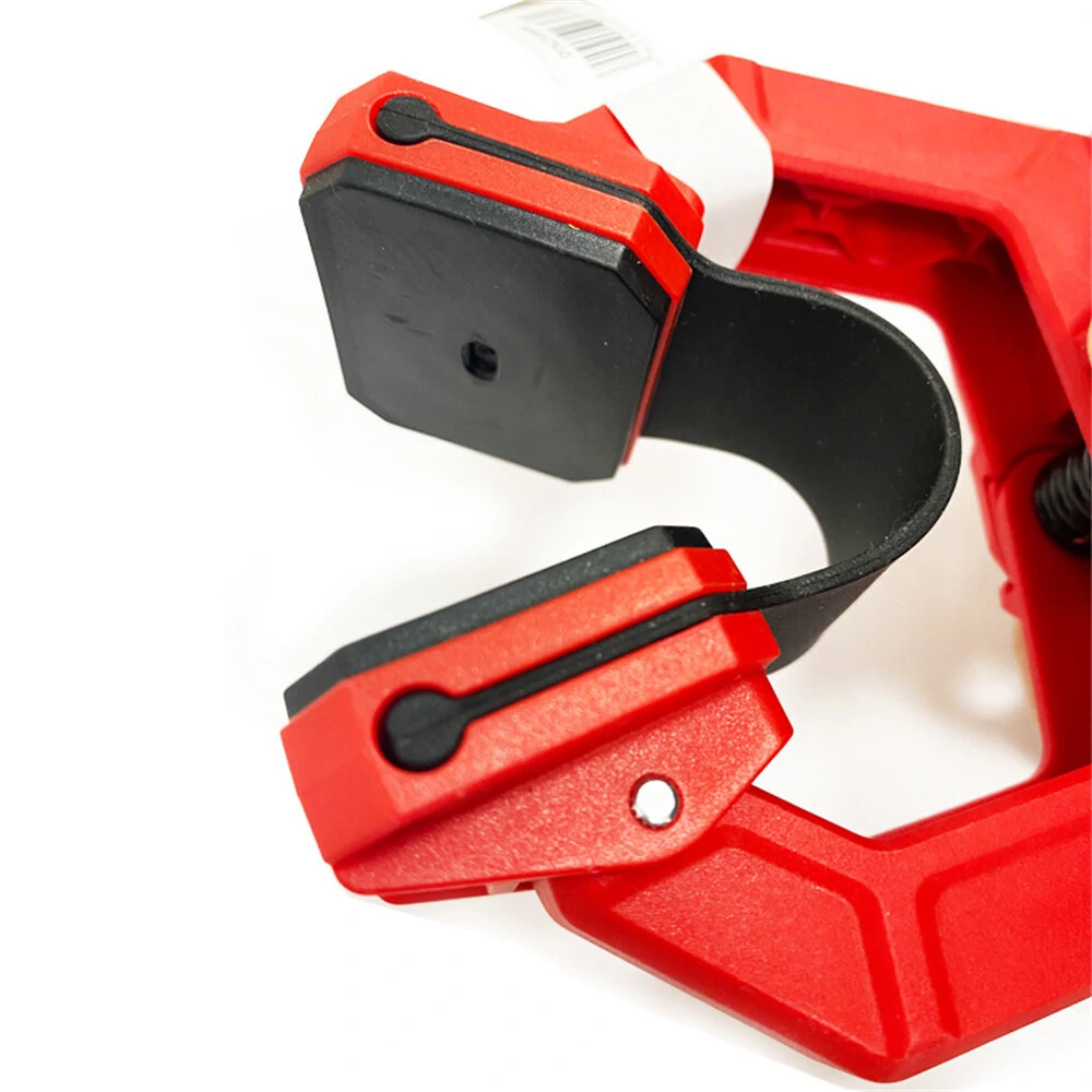 (image for) Single Hand F Clamp High Hardness Engineering Plastic G Style Design 50mm Maximum Opening Ideal for Woodworking and Model Aviation