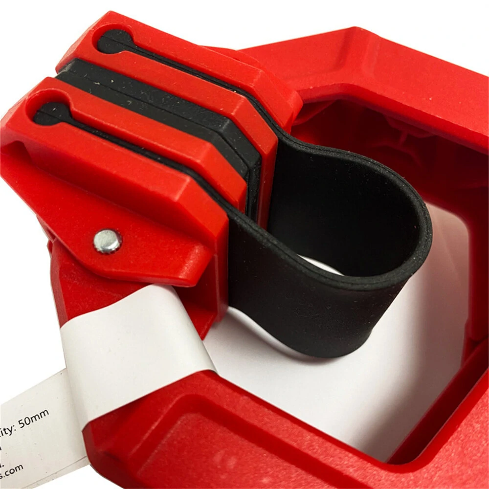 (image for) Single Hand F Clamp High Hardness Engineering Plastic G Style Design 50mm Maximum Opening Ideal for Woodworking and Model Aviation