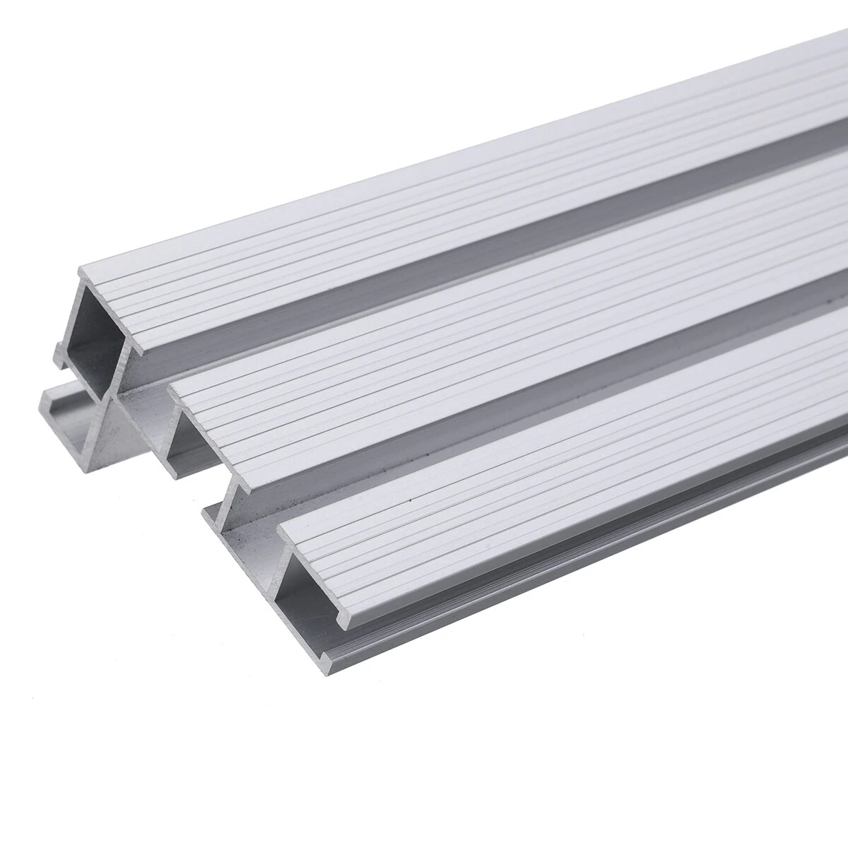 (image for) Woodworking Profile Fence T Track Slot Sliding Bracket Miter Gauge Fence Connector for Woodworking Router Saw Table Benches